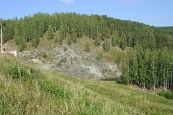 Скальные обнажения в районе Шеелита